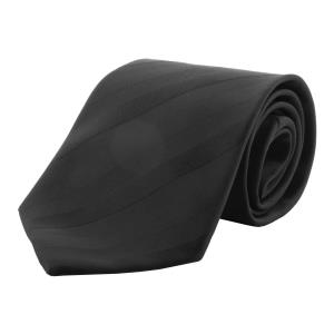 kravata Stripes, čierna