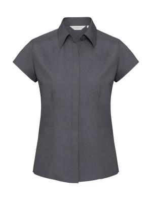 Dámska košeľa Poplin Minva, 127 Convoy Grey