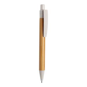 Bambusové guľôčkové pero Sydor, prírodná