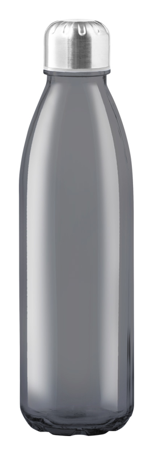 Sklenená športová fľaša Sunsox, čierna