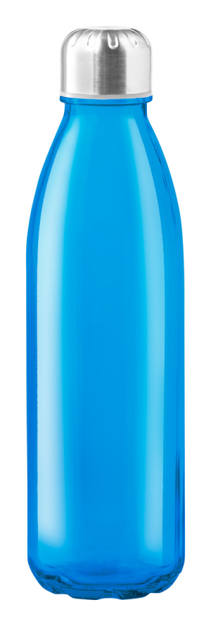 Sklenená športová fľaša Sunsox, modrá