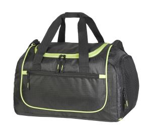 Športová taška  Piraeus, 165 Black/Lime Green