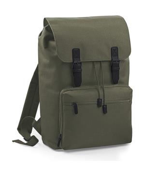 Ruksak na laptop Vintage, 559 Olive Green/Black