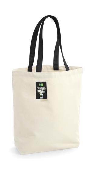 Nákupná taška Fairtrade Camden, 056 Natural/Black