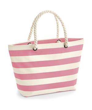 Plážová taška Nautical, 068 Natural/Pink