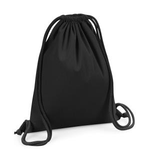 Bavlnený gymsac  Organic Premium Cotton, 101 Black