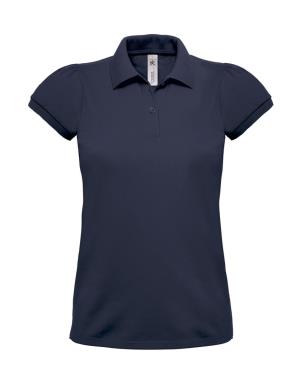 Dámska polokošeľa Heavymill/women, 200 Navy
