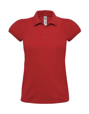 Dámska polokošeľa Heavymill/women, 400 Red