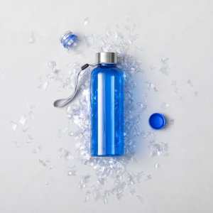 RPET športová fľaša Lecit, modrá (5)
