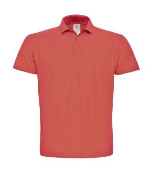 Polokošeľa ID.001 Piqué, 430 Pixel Coral