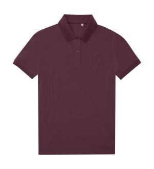 Dámska polokošeľa My Eco Polo 65/35 /Women_°, 448 Burgundy