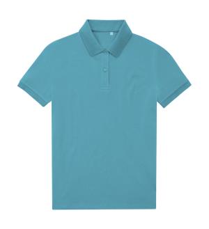 Dámska polokošeľa My Eco Polo 65/35 /Women_°, 547 Pop Turquoise