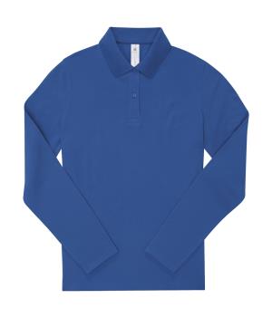 Dámska polokošeľa s dlhými rukávmi My Polo 210, 300 Royal Blue