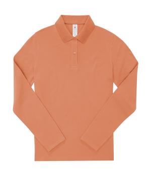 Dámska polokošeľa s dlhými rukávmi My Polo 210, 453 Amalfi Coral