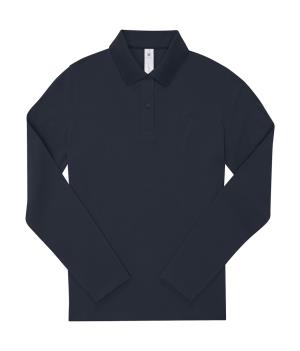 Dámska polokošeľa s dlhými rukávmi My Polo 180 LS, 200 Navy