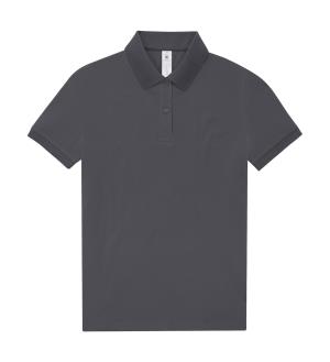 Dámska polokošeľa My Polo 180, 128 Dark Grey