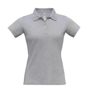 Dámska polokošeľa Safran Pure/women, 123 Heather Grey