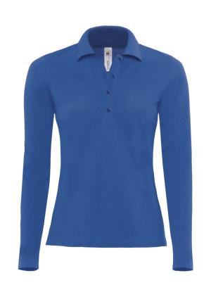 Dámska polokošeľa Safran Pure LSL/women, 300 Royal
