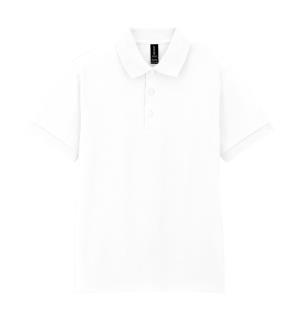 Pánska polokošeľa Gildan pánske DryBlend® Jersey Polo, 000 White