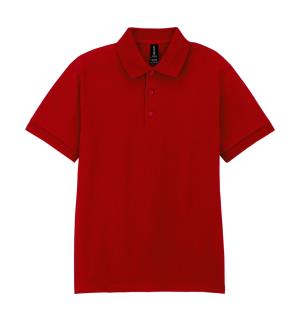 Pánska polokošeľa Gildan pánske DryBlend® Jersey Polo, 400 Red