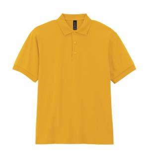 Pánska polokošeľa Gildan pánske DryBlend® Jersey Polo, 643 Gold