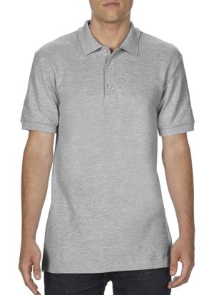 Pánska polokošeľa  Double Piqué , 125 Sport Grey