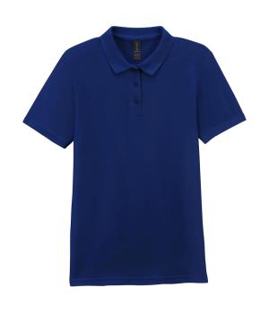 Dámska polokošeľa Softstyle® Double Pique, 200 Navy