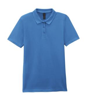 Dámska polokošeľa Softstyle® Double Pique, 329 Sapphire
