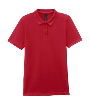 Dámska polokošeľa Softstyle® Double Pique, 400 Red