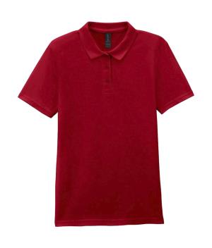 Dámska polokošeľa Softstyle® Double Pique, 401 Cherry Red