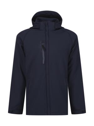 Pánska Softshellová Bunda Repeller Lined Hooded, 200 Navy