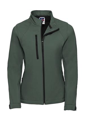 Dámska bunda  Softshell, 540 Bottle Green