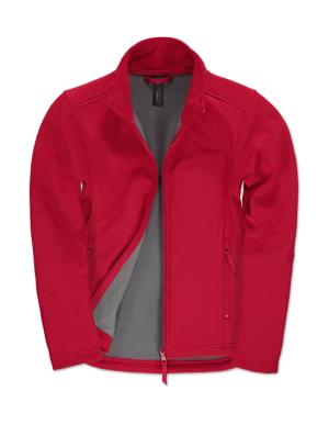 Dámska Softshellová bunda ID.701/women, 470 Red/Warm Grey