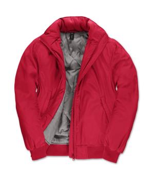 Dámska bunda Bomber Crew, 470 Red/Warm Grey