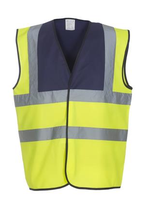 Odrazová vesta  Fluo, 652 Fluo Yellow/Navy