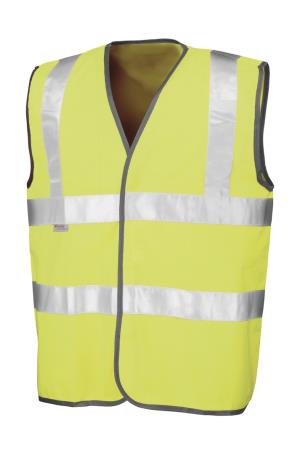 Reflexná Bezpečnostná Vesta Safety Hi-Vis, 605 Fluorescent Yellow