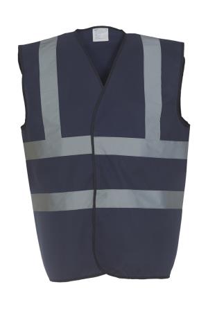 Bezpečnostná vesta s reflexnými popruhmi, 200 Navy