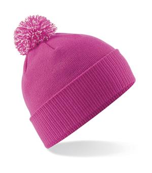 Čiapka  Snowstar Beanie, 453 Fuchsia/Off White