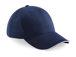 6 panelová šiltovka Athleisure, 250 French Navy/White