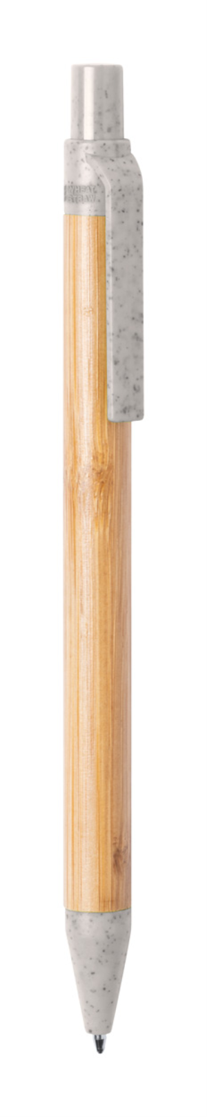 bambusové guličkové pero Roak, prírodná