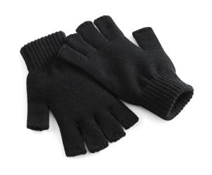 Zimné rukavice bez prstov Fingerless, 101 Black