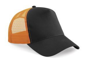 5 panelová šiltovka so sieťkou Best, 167 Black/Orange