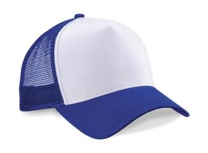 5 panelová šiltovka so sieťkou Best, 351 Bright Royal/White