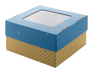 Darčeková krabica CreaBox Gift Box Window S, Biela