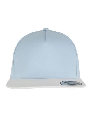 5-panelová šiltovka Snapback Classic Bar, 351 Light Blue/White