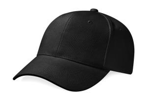 6 panelová šiltovka z bavlny Pro-Style, 101 Black
