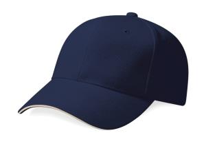 6 panelová šiltovka z bavlny Pro-Style, 260 French Navy/Stone