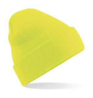 Čiapka Original Cuffed Beanie, 605 Fluorescent Yellow