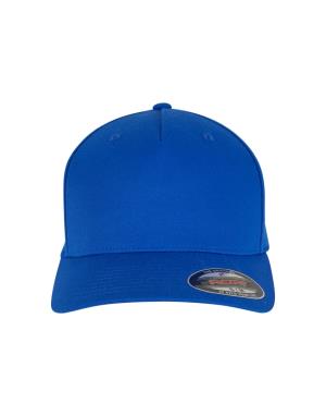 5 panelová šiltovka so zahnutým šiltom Fitted Baseball, 300 Royal