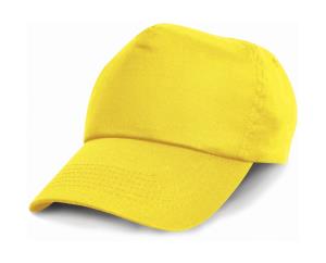 5-panelová bavlnená šiltovka Pum, 600 Yellow